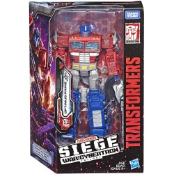 Siege Voyager Class Wfc-S11 Optimus Prime Figura de acción