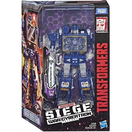 War for Cybertron Voyager Wfc-S25 Soundwave Figura de acción