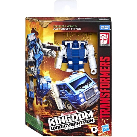 Kingdom Deluxe WFC-K32 Autobot Pipes