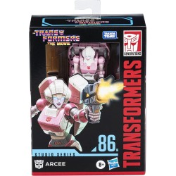 Transformers Toys Studio Series 86-16 Deluxe Class The Movie Arcee Figura de acción