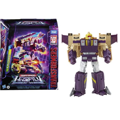 Transformers Generations Legacy Series Leader Blitzwing Triple Changer Figura de acción