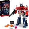 LEGO Icons Optimus Prime 10302 - Transformers 2 en 1, kit de construcción de modelo de robot y camión