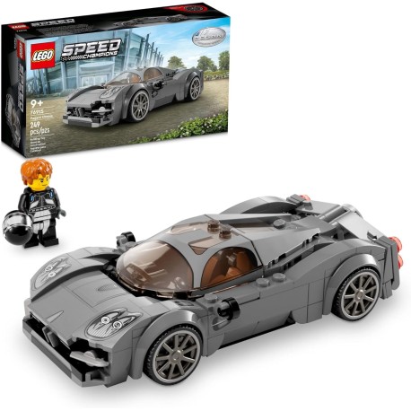 LEGO Speed Champions Pagani Utopia 76915 Kit de construcción de modelos de juguete de coche de carreras, hipercoche italiano