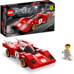 LEGO Speed Champions 1970 Ferrari 512 M - Autos de carreras kit de construcción de modelos con minifigura