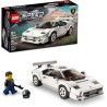 Lego Speed Champions Lamborghini Countach 76908, réplica de modelo  carreras, juego de construcción coleccionable con minifigura