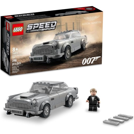 Lego Speed Champions 007 Aston Martin DB5 76911 - Juego de construcción con James Bond