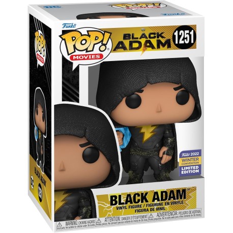 Funko Pop! Movies: Black Adam - Black Adam, Winter Convention Exclusive