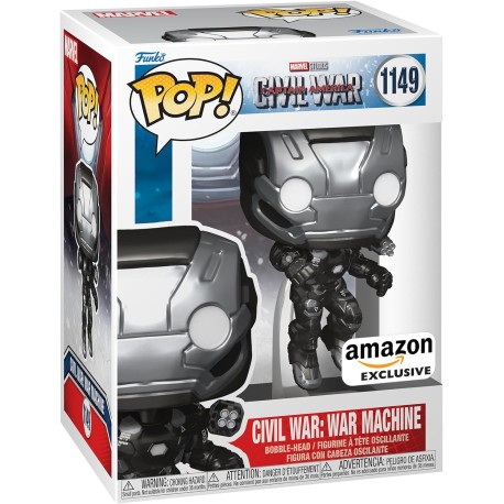 unko Pop! Marvel: Captain America: Civil War Build A Scene - War Machine, Amazon Exclusive