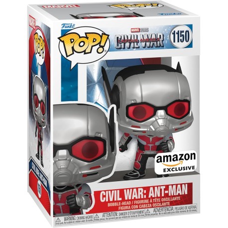 Funko Pop! Marvel: Captain America: Civil War  - Ant-Man, Amazon Exclusive