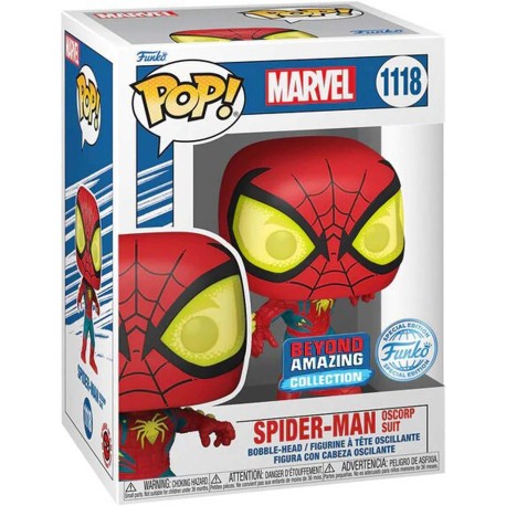 Funko POP! Marvel: Spider-Man Oscorp Suit (Exclusive)