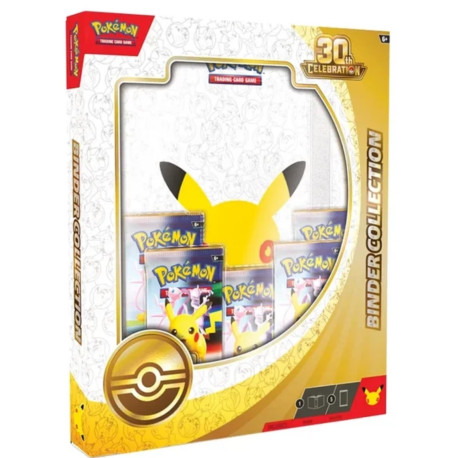BINDER COLLECTION POKEMON 30TH CELEBRATIONS (INGLÉS)